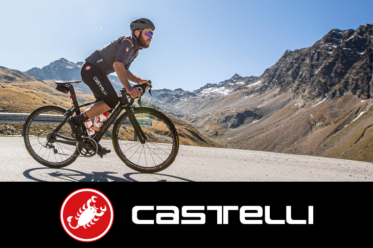 CASTELLI PERFETTO ROS LONG SLEEVE Sサイズ 紺 - ウエア