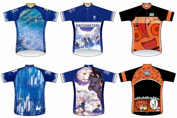 ウエイブワン Fate/Grand Orderとコラボした半袖ジャージとサコッシュ