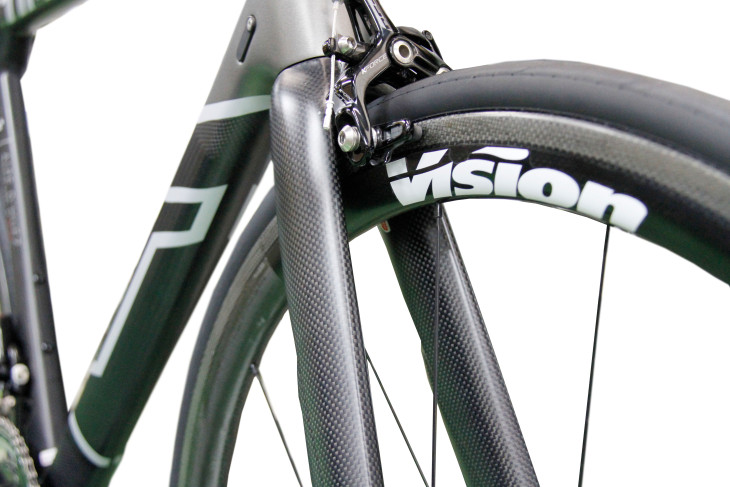 Vsion Metron 40 SL ホワイトラベル チューブラー リムブレーキ ヴィジョン METRON 40SL ホワイトラベル ロゴが主張するチーム仕様の