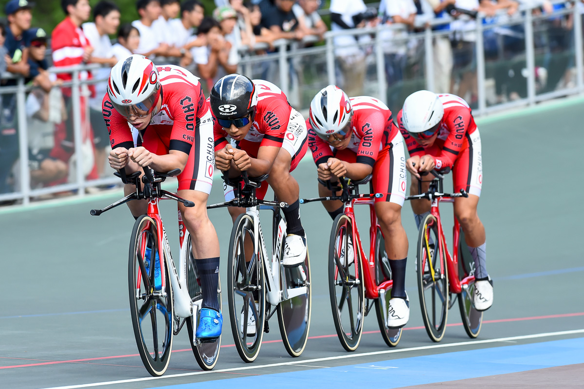 トラック最終日も記録続出 中央大学がチームパーシュートを制してトラック総合首位 全日本大学対抗選手権自転車競技大会 インカレ19 Cyclowired