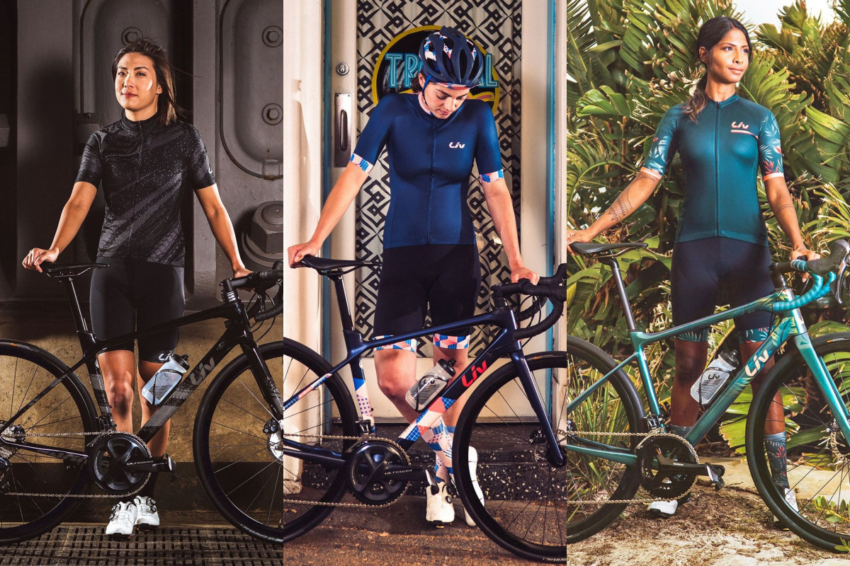 Liv 自転車からウェアまでデザインを揃えてトータルコーディネートで