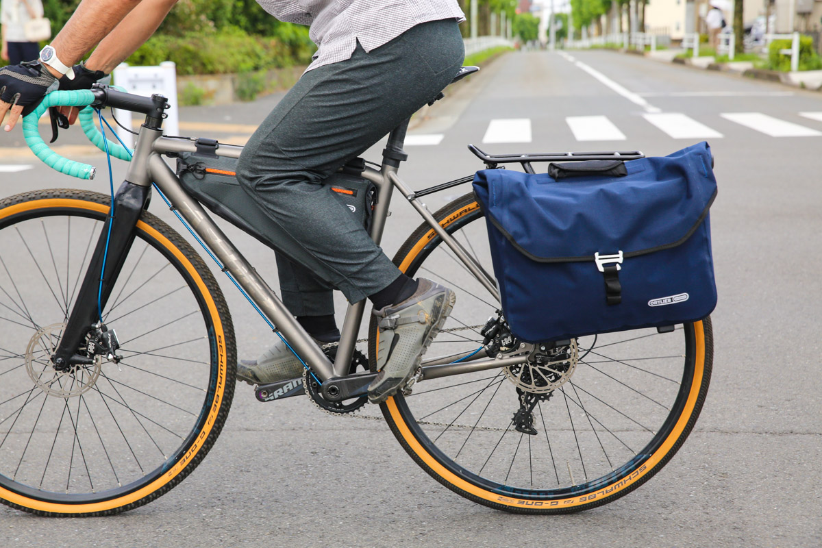 魅力の Tourbon 自転車 バイク サドル 複数の仕切り バッグ パニアセット リアバッグ フレームバッグ 多機能 収納力 サイクリング用