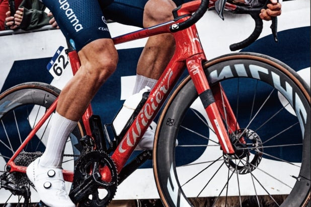 ブラム・ヴァン・ヴェルデ、自転車に乗る人、希少画集画、新品高級額 ブラン・ヴァン・ヴェルデ版画額 絵画