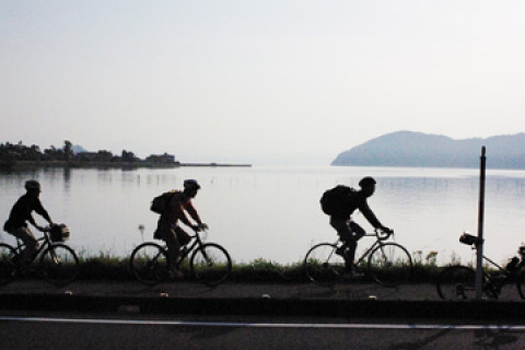 ラリー形式のサイクリングツアーでu201c風を感じる2日間u201d びわ湖一周自転車 
