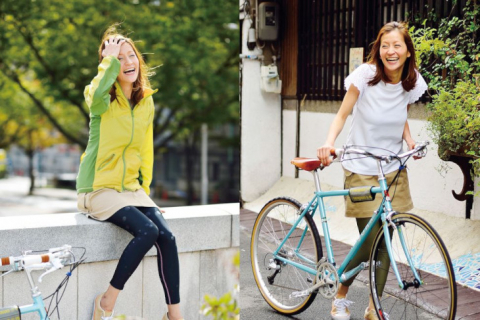 普段着としても似合う女性向けサイクルウェア ロコゴワ ロコフレアuv 新製品情報2015 Cyclowired