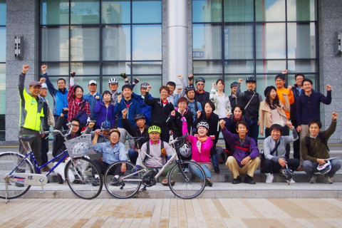 ゆったり楽しむ散走で 自転車の町 堺の魅力を再発見 シマノと堺市がコラボレート Cyclowired