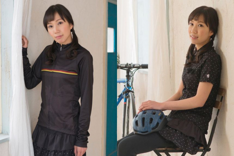春先にぴったりな長袖とガーリーなレース付き半袖ジャージ