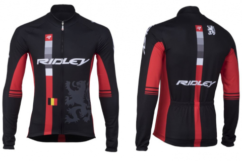 送料無料の商品 リドレー ロット・ソウダルのチームバイクをイメージした ウエア