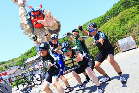 ダイナミックな男鹿半島の海岸線を行く 景色もグルメも大満足の100km グレートアースあきた白神男鹿なまはげライド 実走レポートvol 3 Cyclowired