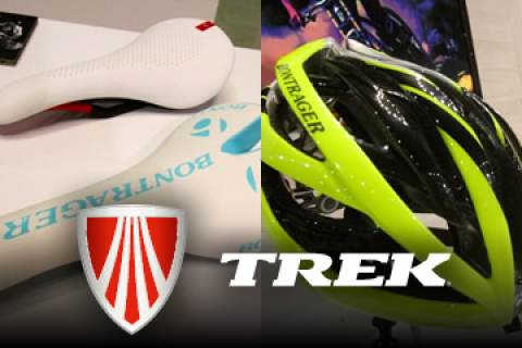 より拡充を果たしたボントレガー ヘルメットとサドルにフラッグ