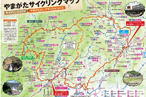 風光明媚な広島県北部「やまがたエリア」を走ろう 5コース合計144kmを