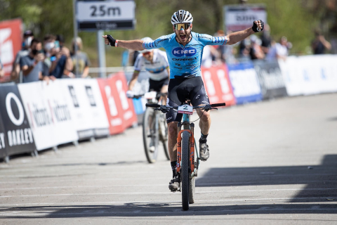 ドイツでmtb W杯開幕 コレツキーがキャリア初のw杯勝利 山本100位 Uci Mtbワールドカップ2021第1戦 Cyclowired