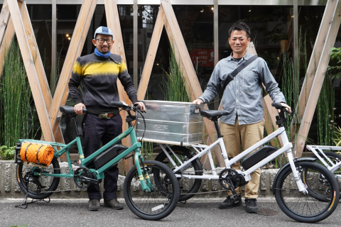 ライフスタイルに合わせやすいカスタマイズ性を持つE-カーゴ ライフスタイルに合わせやすいカスタマイズ性を持つE-カーゴ