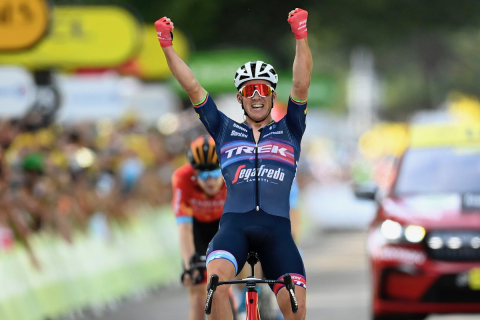 母国デンマークステージ勝利を逃したピーダスンが ツール第13ステージで逃げ切り達成 ツール ド フランス22第13ステージ Cyclowired