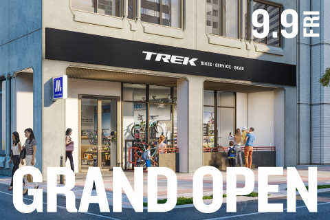 大阪市にトレック直営店「TREK Bicycle 大阪なんば店」が9月9日に