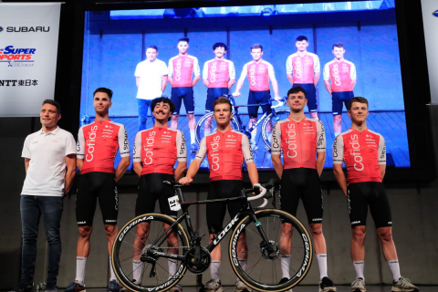 選手支給品2024 Cofidis 半袖ジャージサイズS