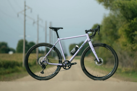 オッツォ Warakin Steel オールロードバイクにセージとラベンダー