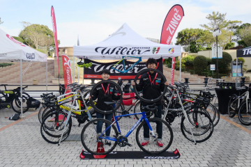11月2日 静岡県袋井市の自転車工房りんりんにて Cyclowired